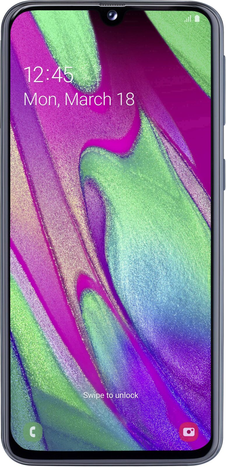 Samsung Galaxy A40 64GB Dual SIM: crni - cover