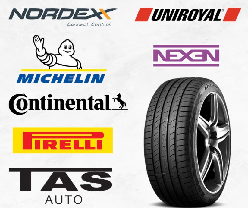 LJETNE GUME NOVE NEXEN, NORDEXX, UNIROYAL, MICHELIN, CONTINENTAL - cover