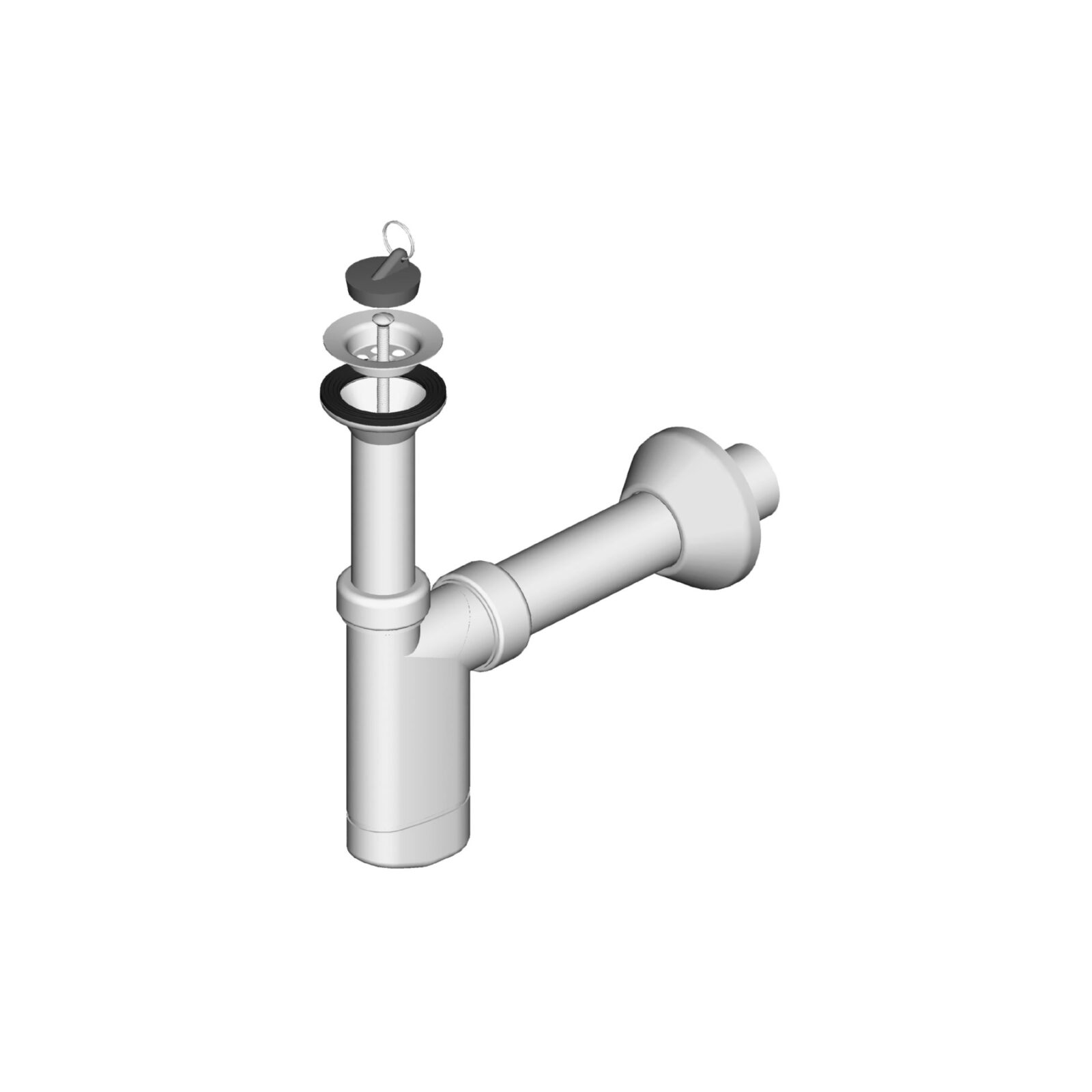LIV Sifon za umivaonik rešetka fi 60mm odvod fi 40mm - cover