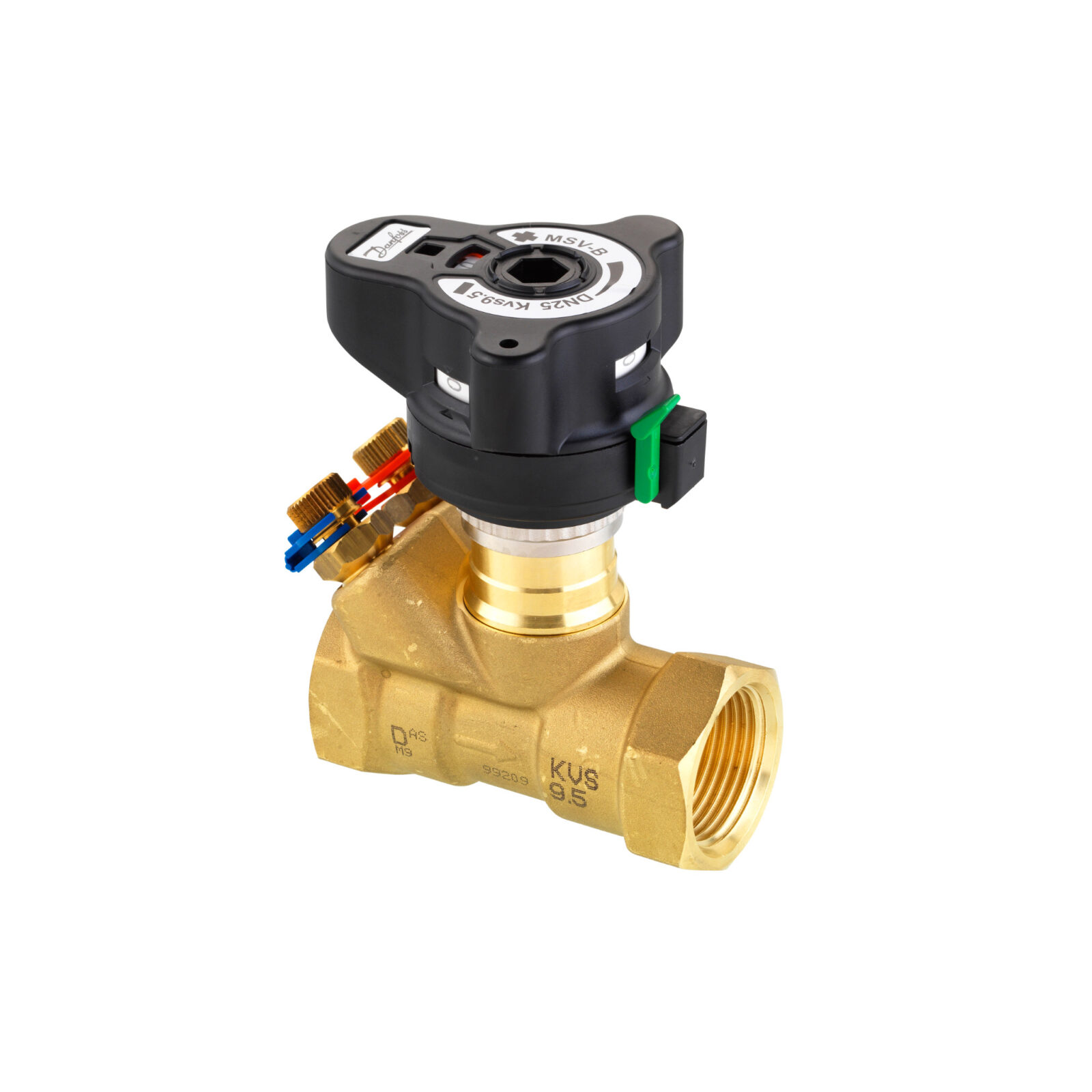 DANFOSS MSV-B 25 ručni granski ventil DN 25, unutarnji navoj G1", CR Ms - cover