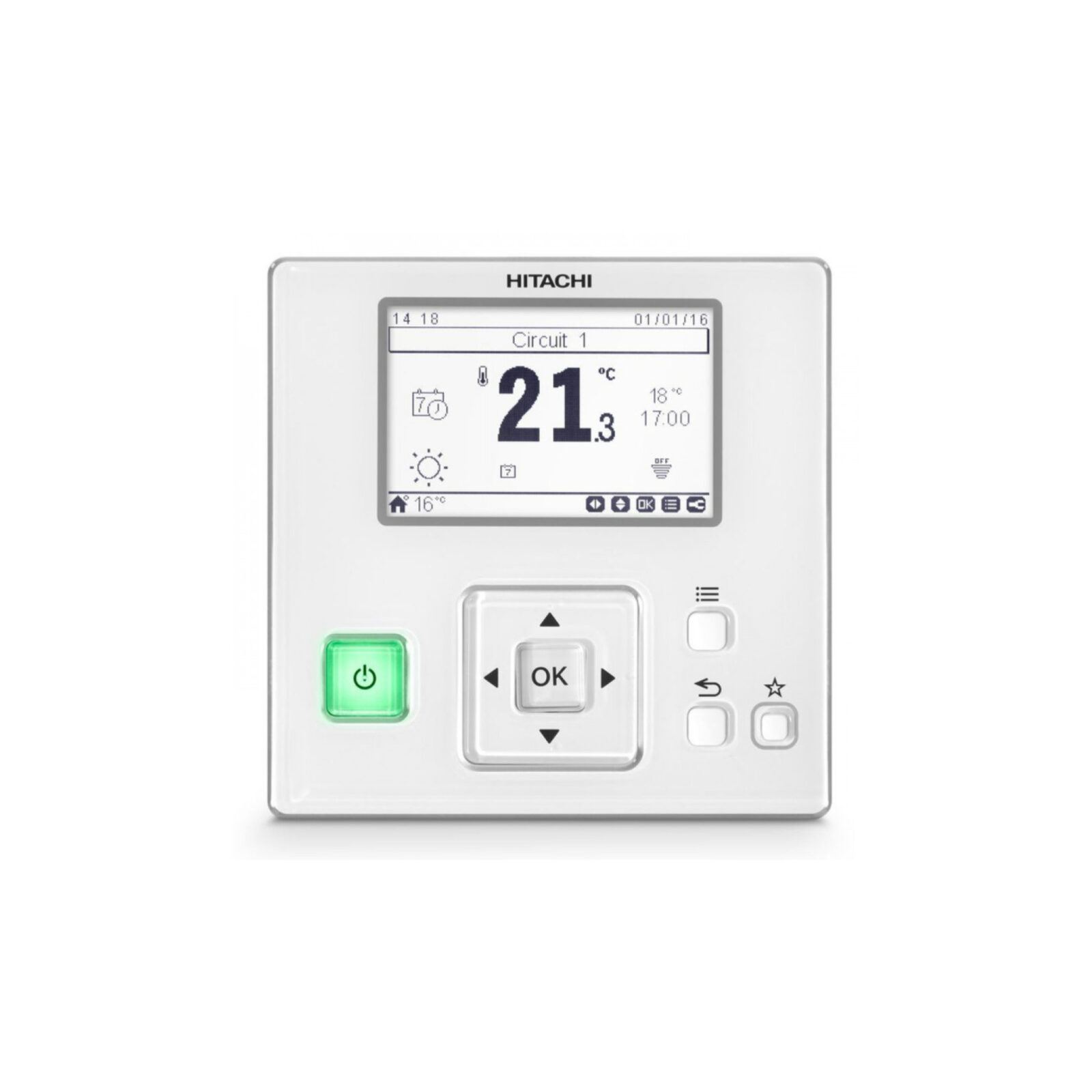 HITACHI Daljinski upravljač žičani PC-ARFH1E-02 - cover