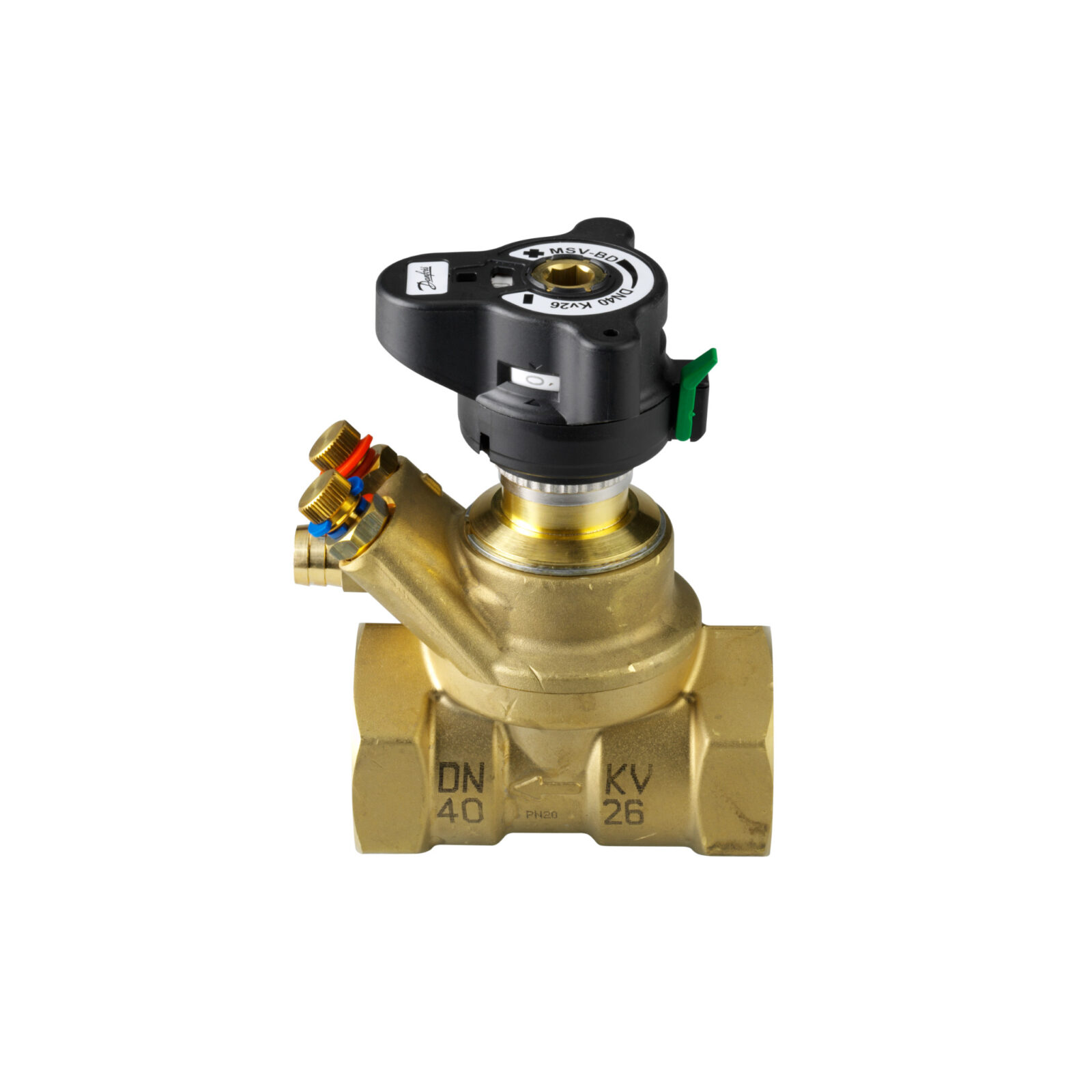DANFOSS Ručni granski ventil MSV-BD 40 DN 40, unutarnj navoj G1 1/2", - cover