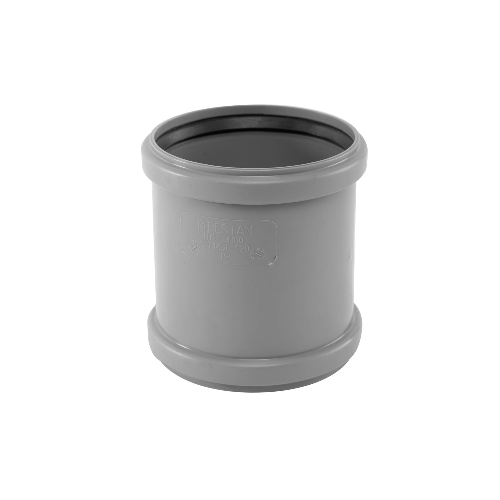 PEŠTAN PVC Mufa dupla fi 32 - cover