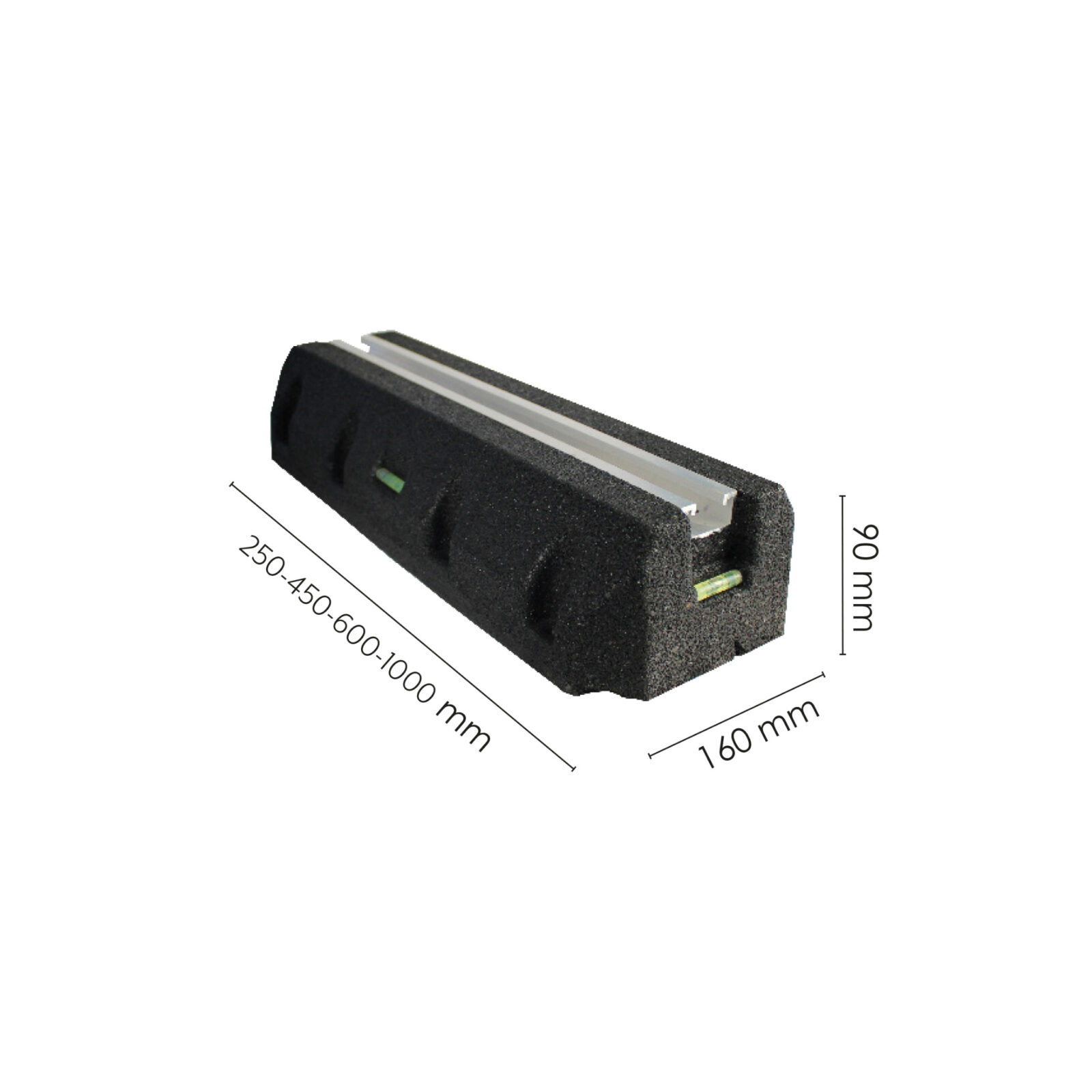 VECAMCO Nosač PVC ECO BOCK 450X150X95mm 560kg - cover