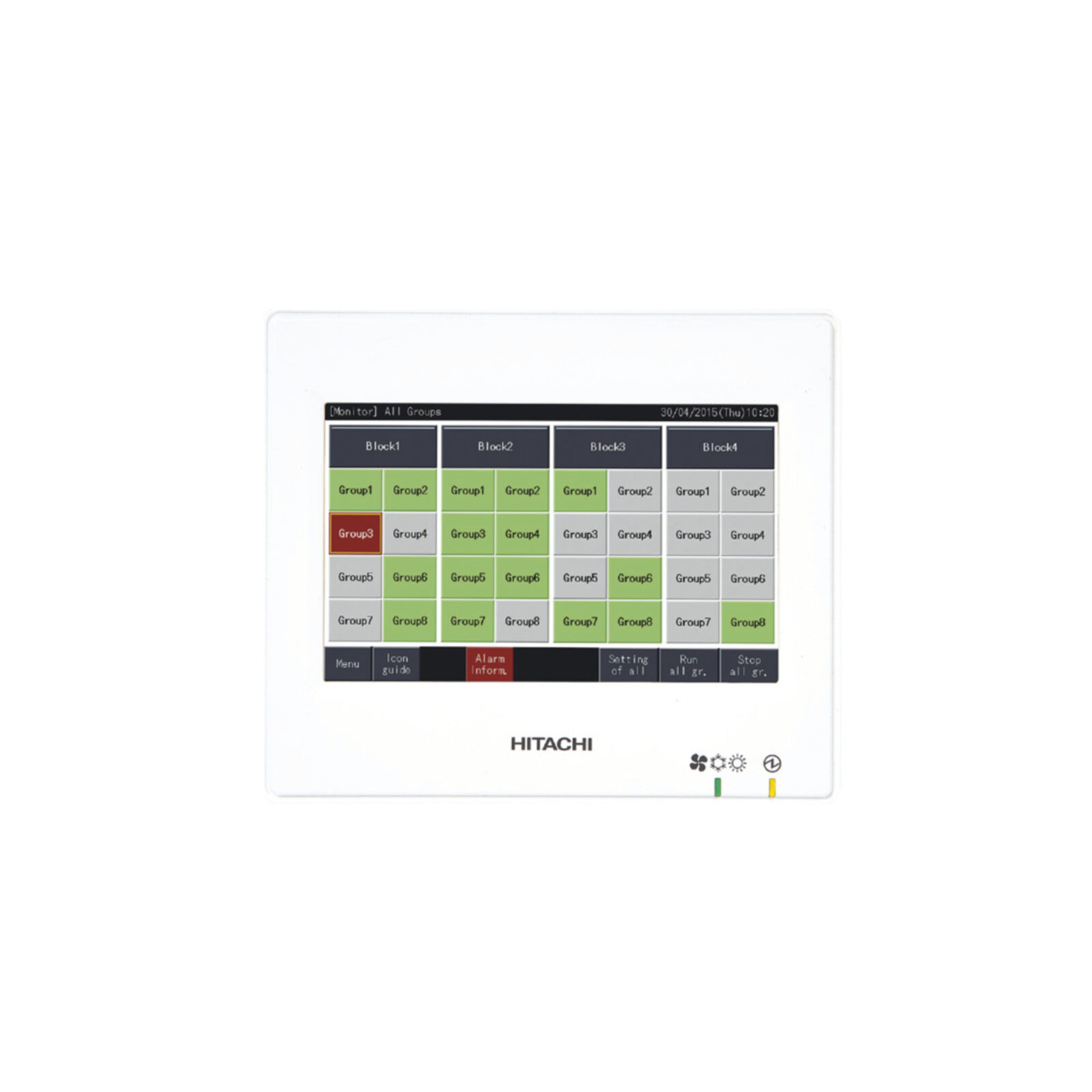 HITACHI Upravljač centralni na dodir 5" PSC-A32MN - cover