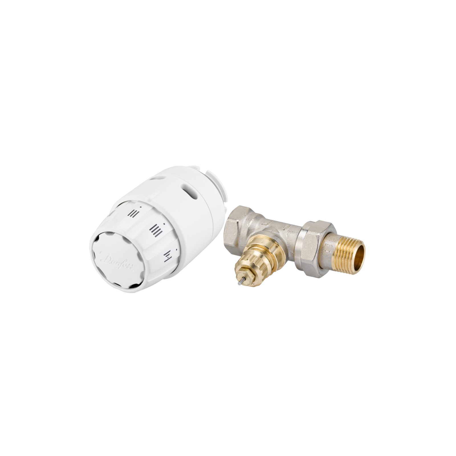DANFOSS set RA-FN+RAS-C2 termostat. ventil ravni bez predreg. 1/2" + rad. glava - cover