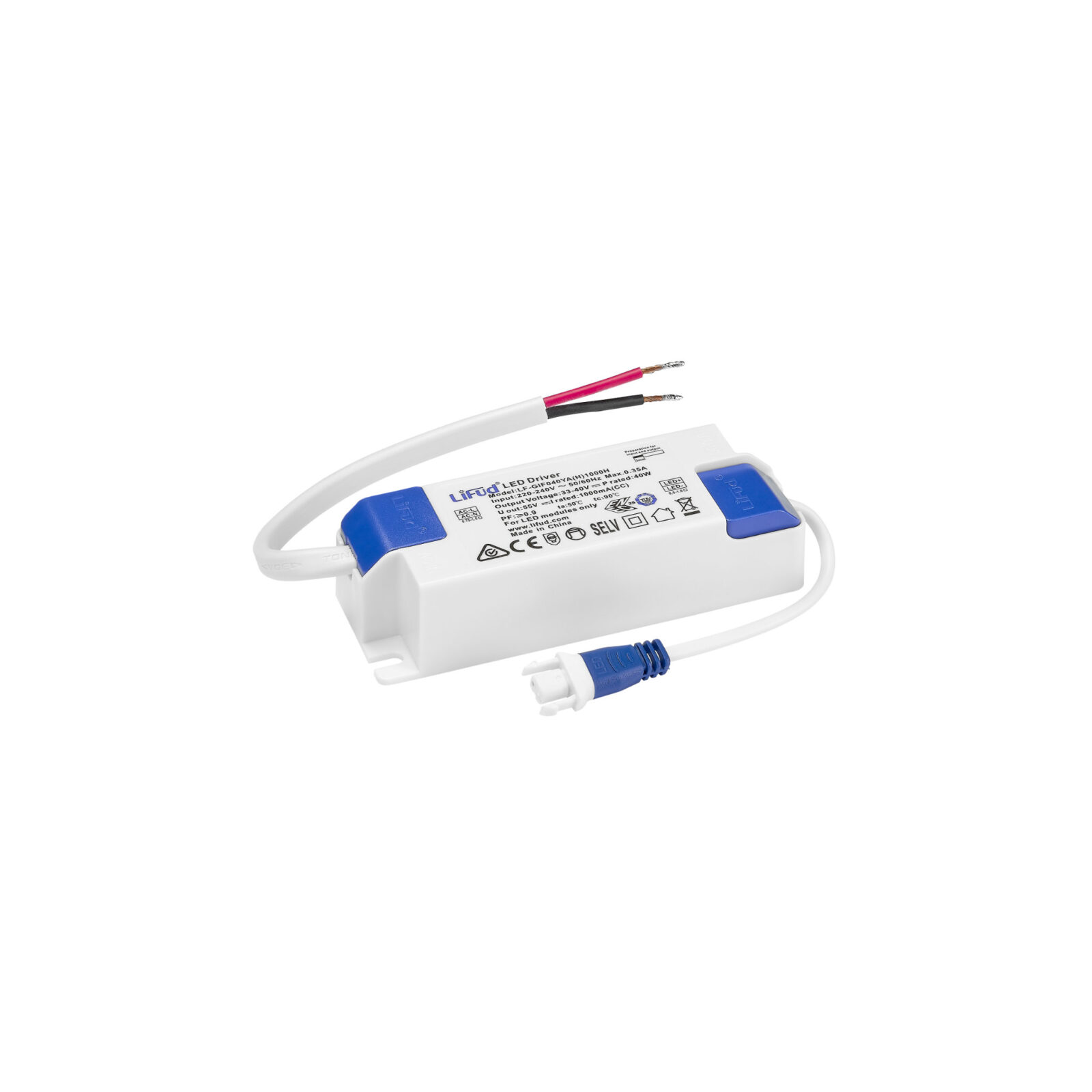 SCHRACK LED Driver 40W 1000mA on/off za seriju Lano 4 LED - cover