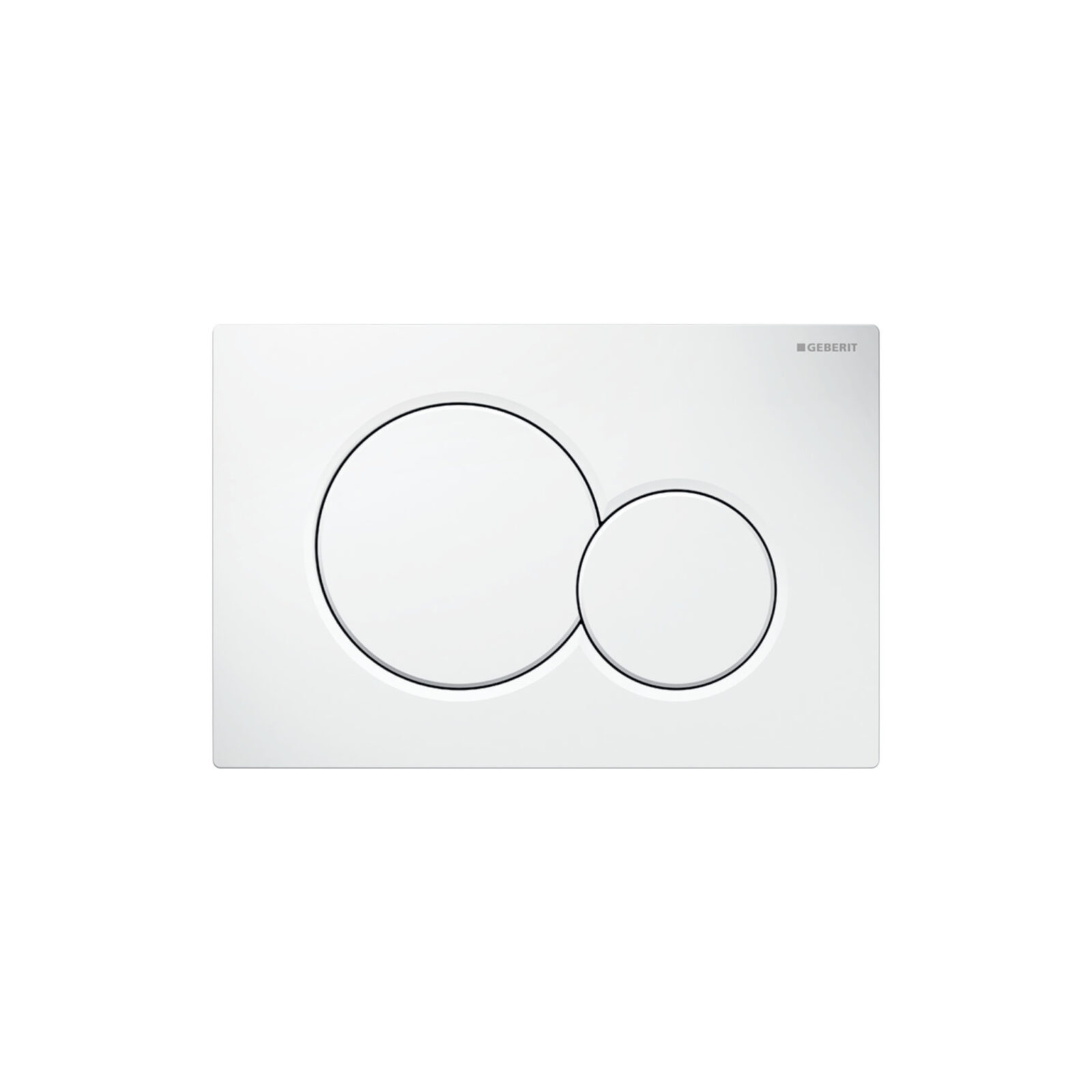 GEBERIT Tipka SIGMA01 bijela - cover
