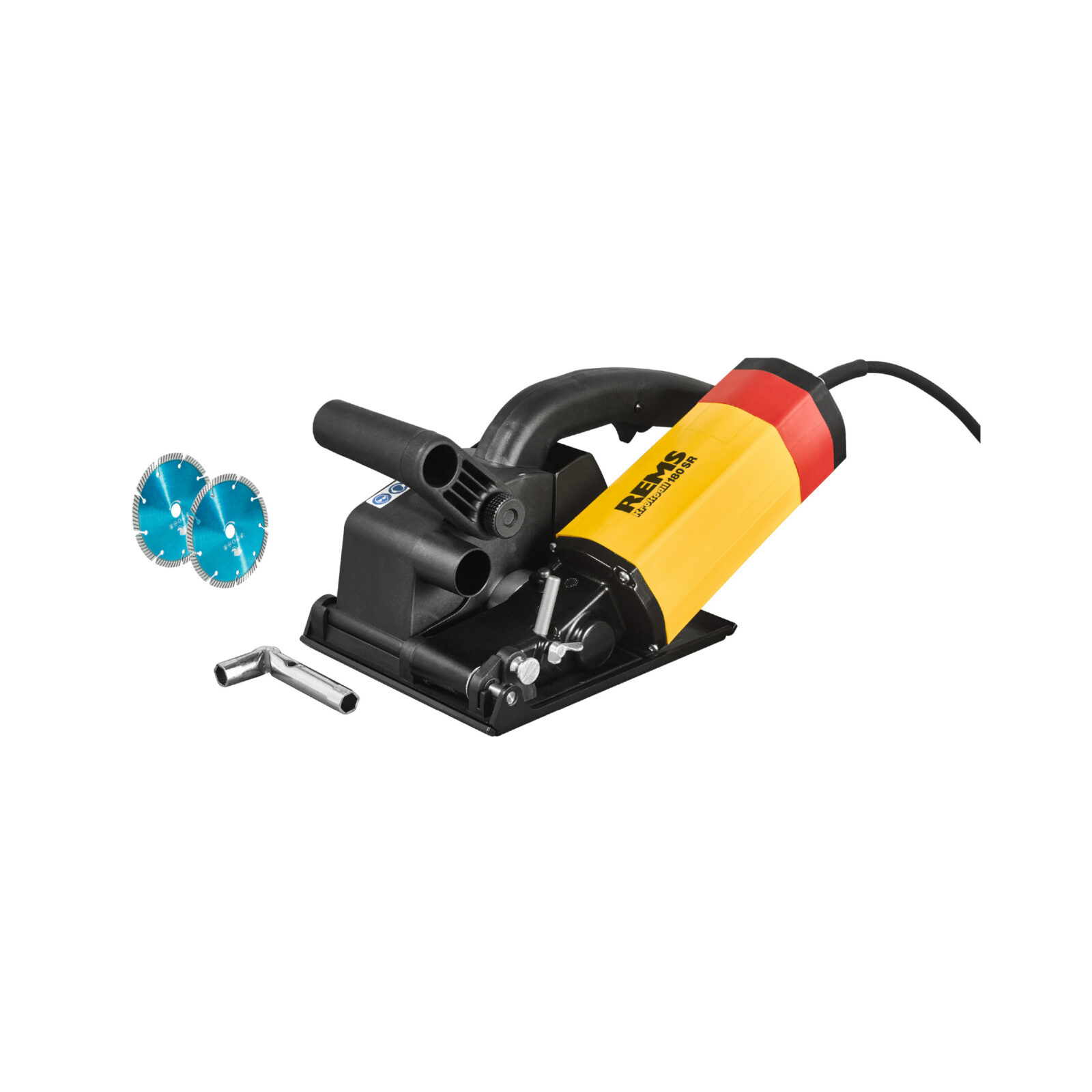 REMS Krokodil 180 SR basic - pack + Rems rezne ploče LS-H-P 180mm - cover