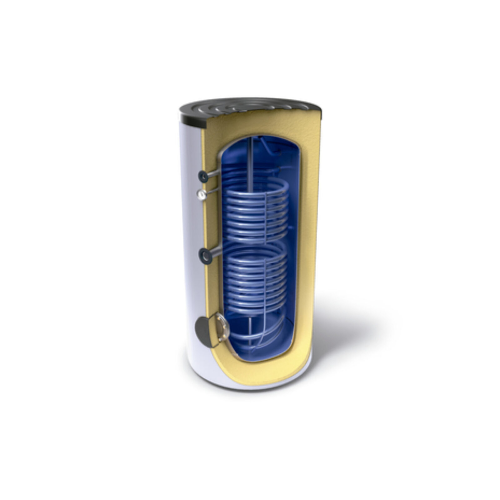 TESY Spremnik 200L T-EV200S1 s 1 spiralom 0,96 m2 fi 60 cm - cover
