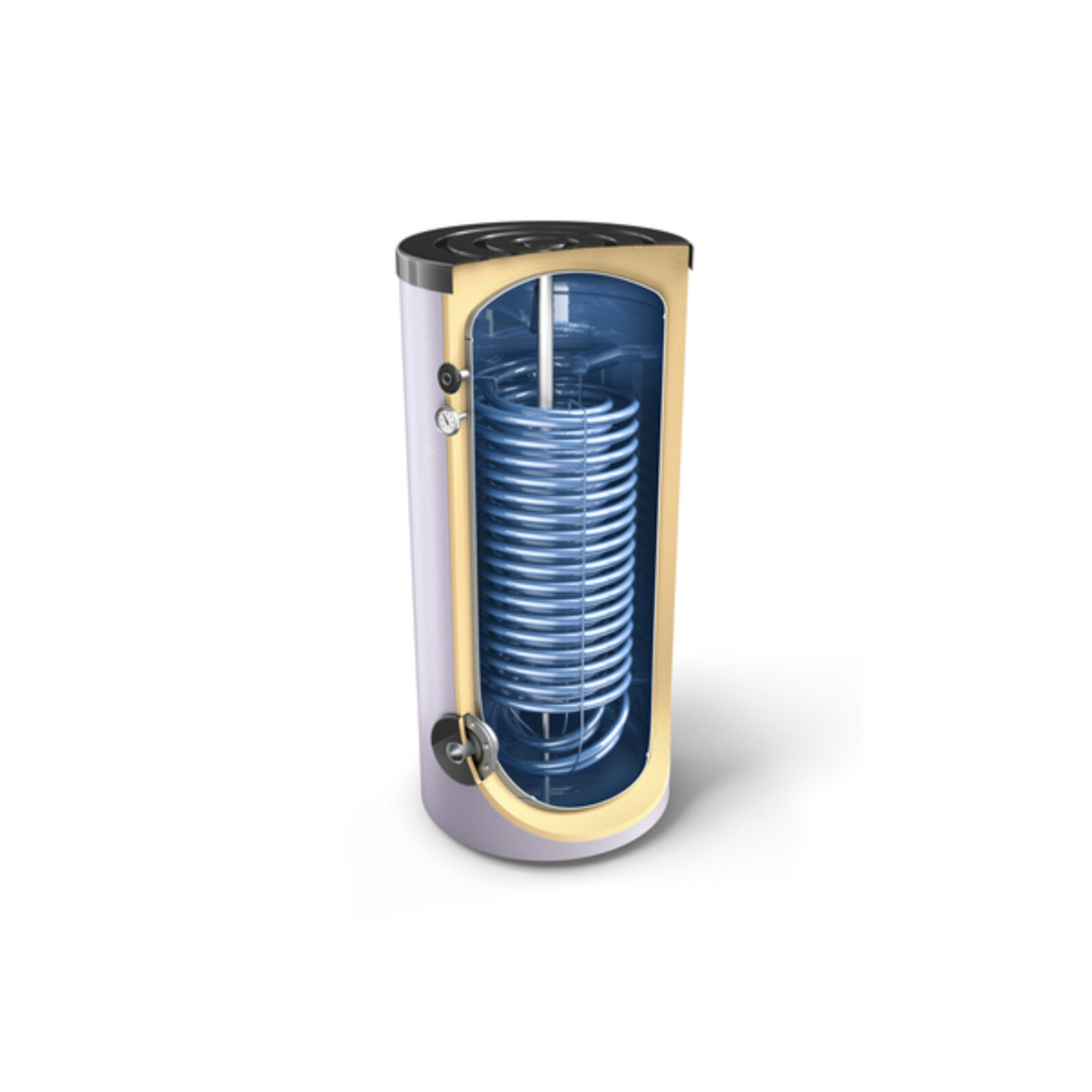 TESY Spremnik 500LT-EV2X23S500 s 1 spirale 6m2 za DT - cover