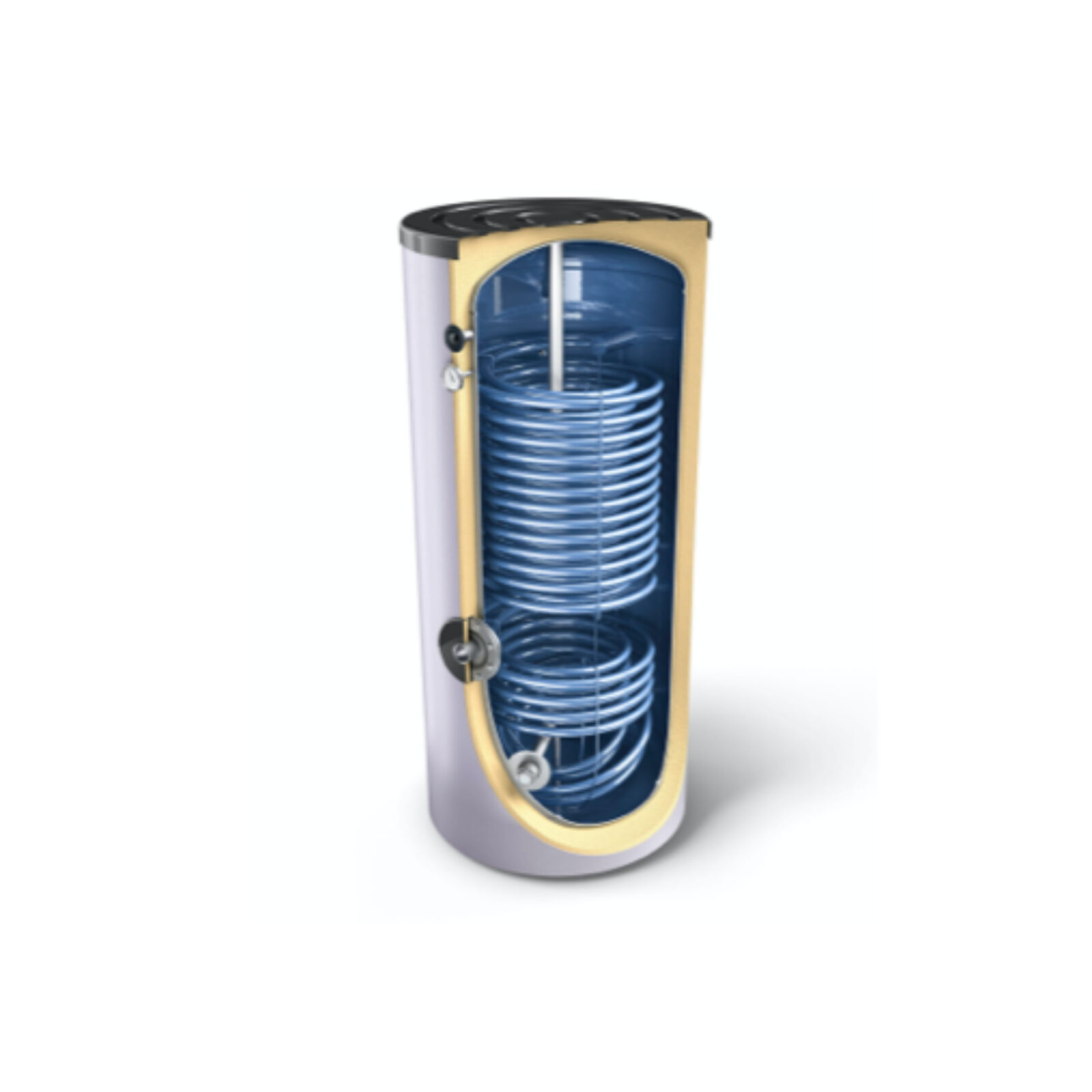 TESY Spremnik 300L T-EV2X5/2X12S2300 s 2 spirale 1/2,45 m2 za DT - cover