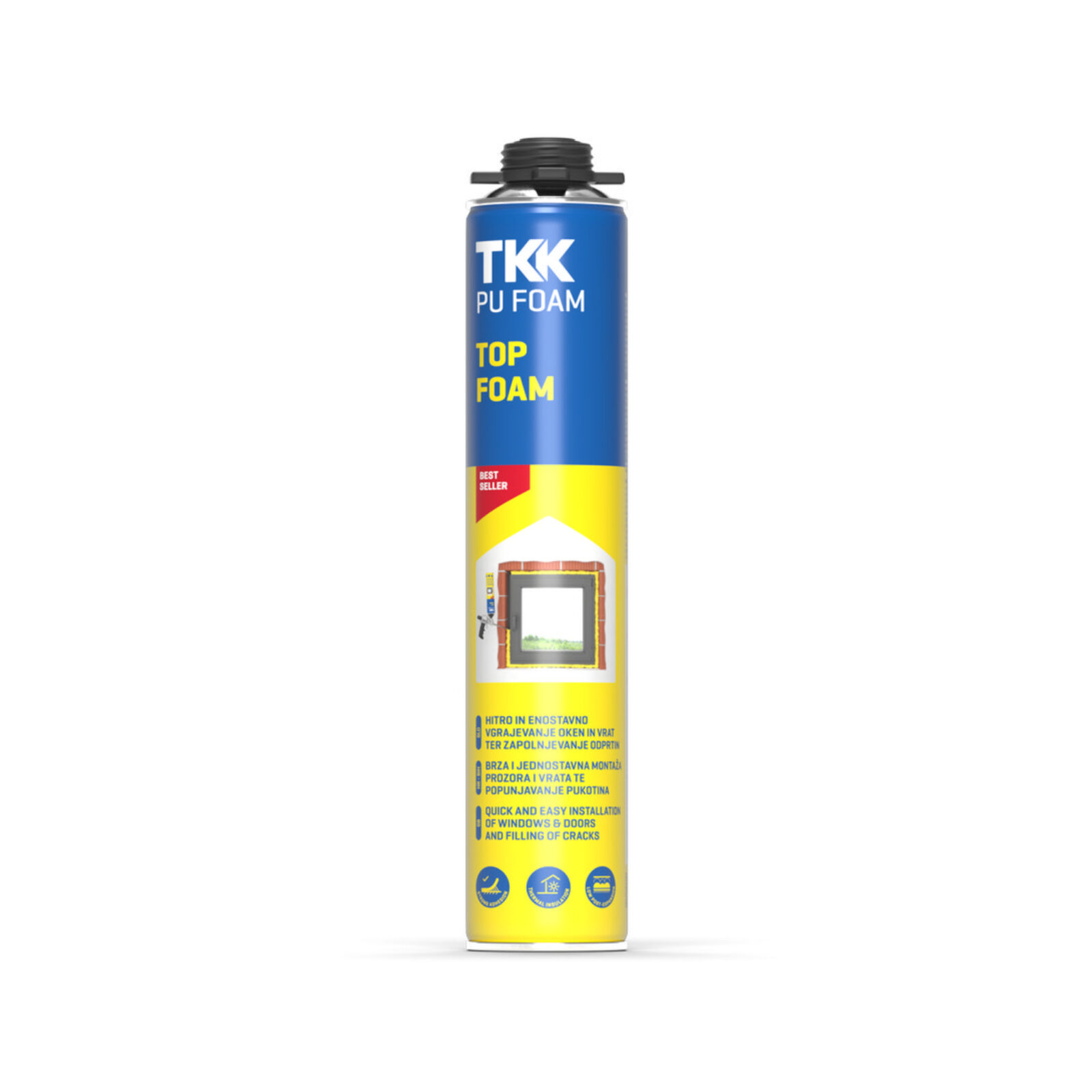 TKK Pur  pen pjena P 750 ml TOP FOAM STANDARD SI - cover