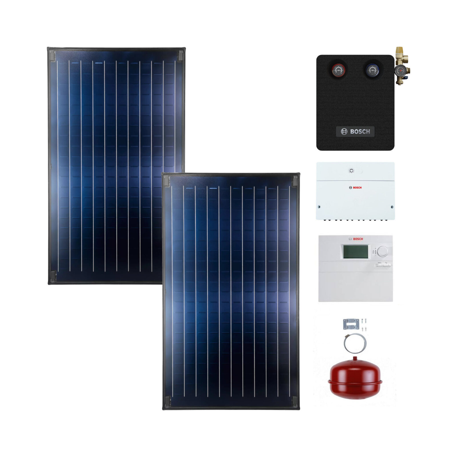 BOSCH Solarni paket FKC 2R - ravni krov - cover