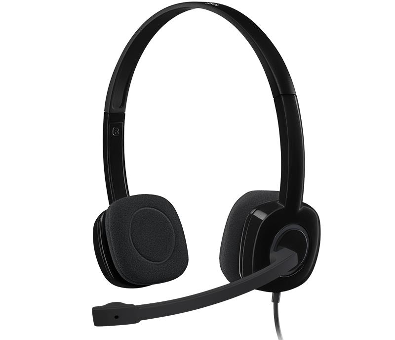 Slušalice Logitech H151 black - cover