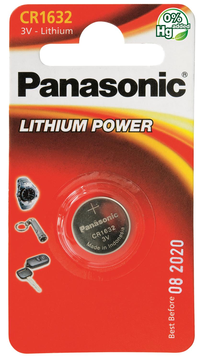 PANASONIC baterije CR-1632EL/1B Lithium Coin - cover