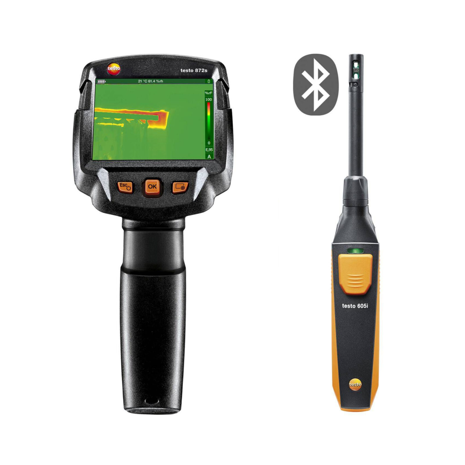 TESTO Termalna kamera  t 872 + t 605i - cover