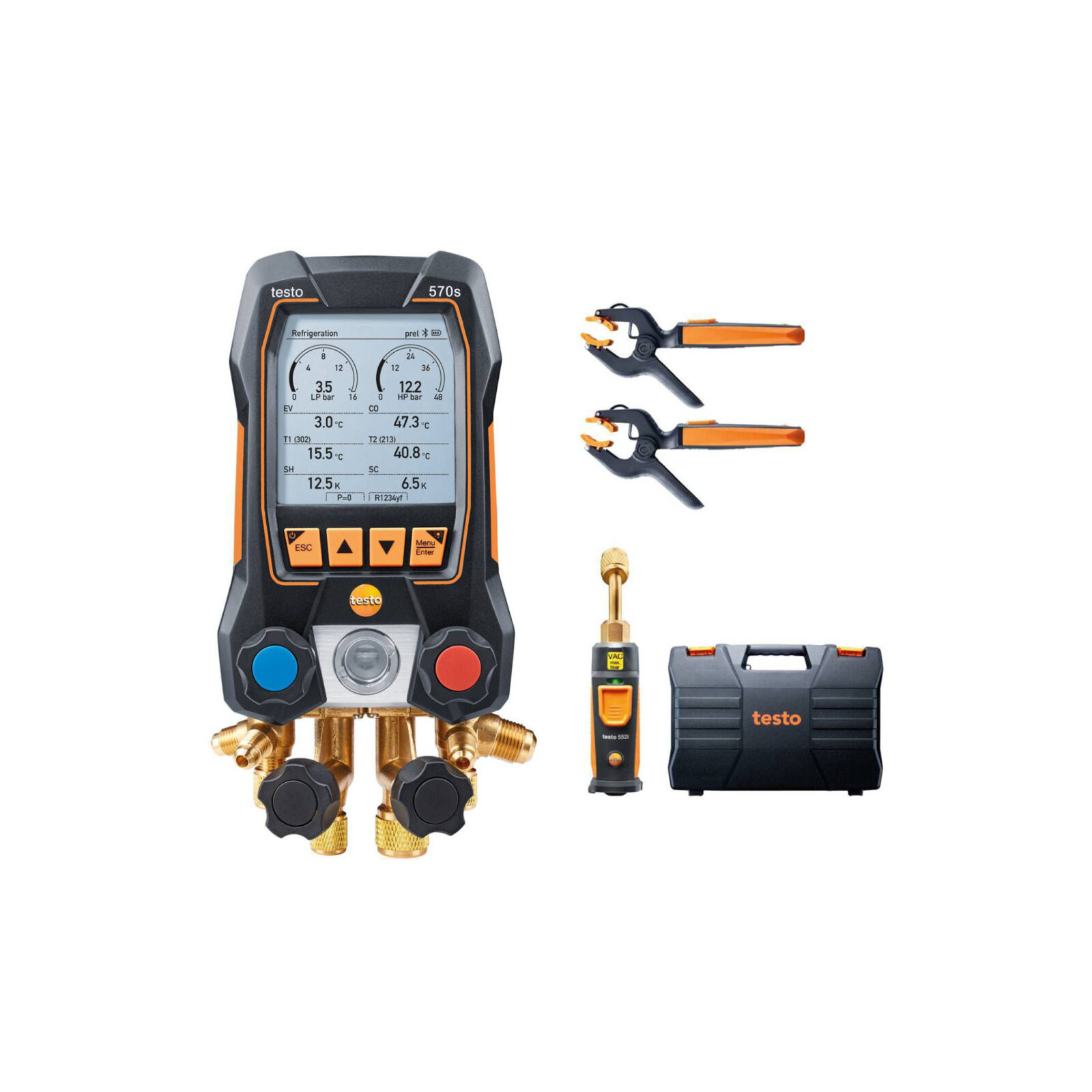 TESTO 570s pametni vakuumski set - Pametni digitalni manometar - cover