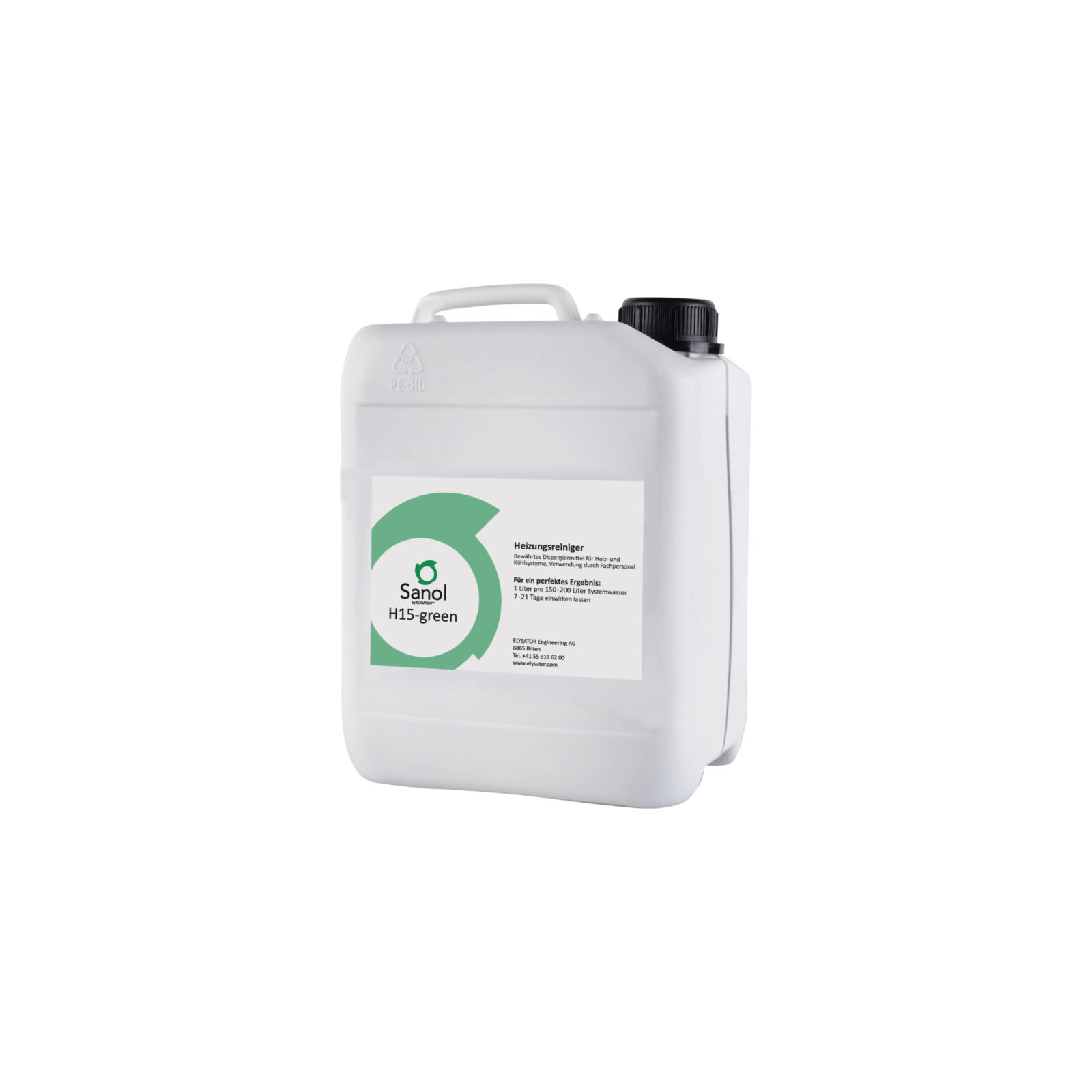 ELYSATOR Tekućina za ispiranje Sanol H-15 green 5L - cover