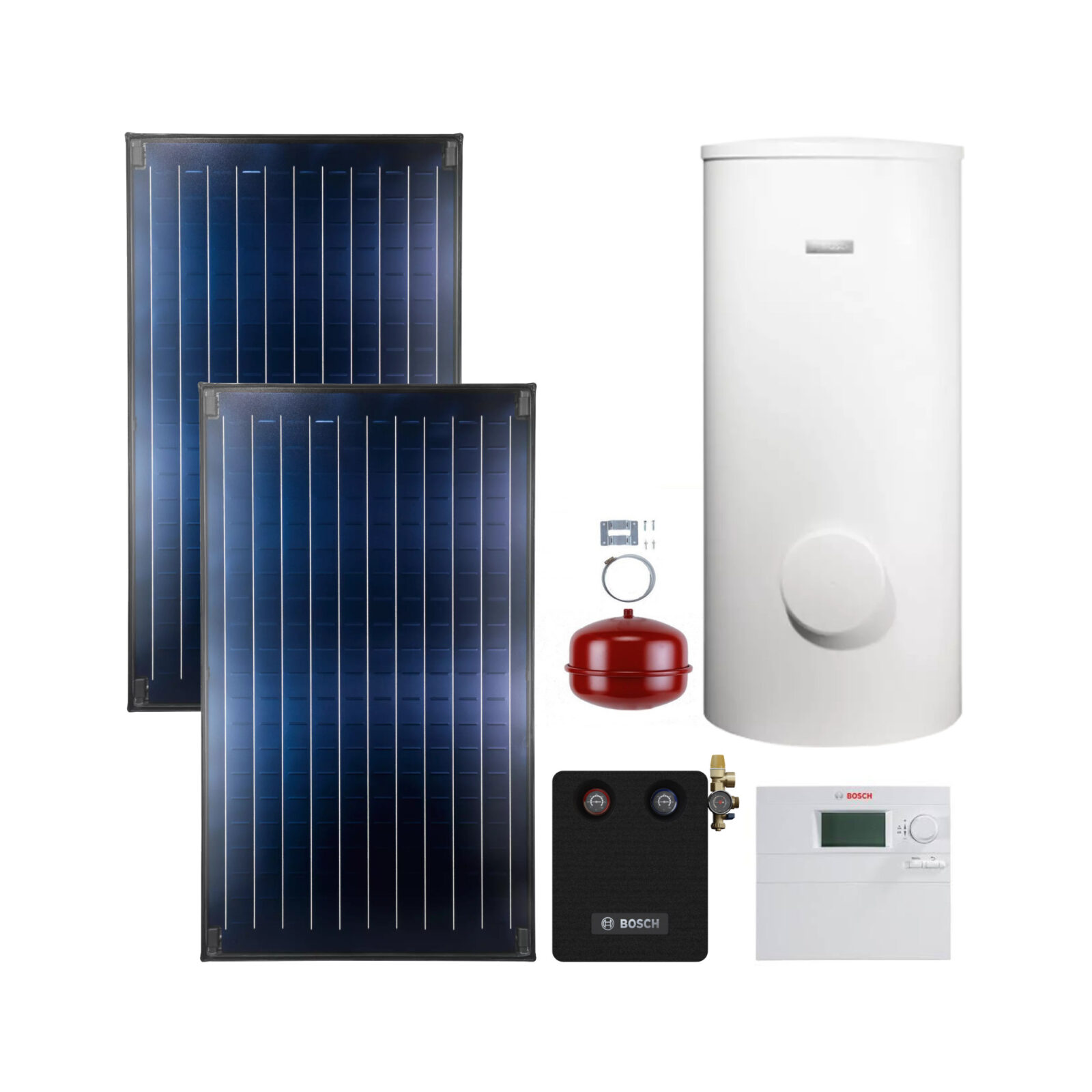 BOSCH Solarni paket FKC 2K WST300 - kosi krov - cover