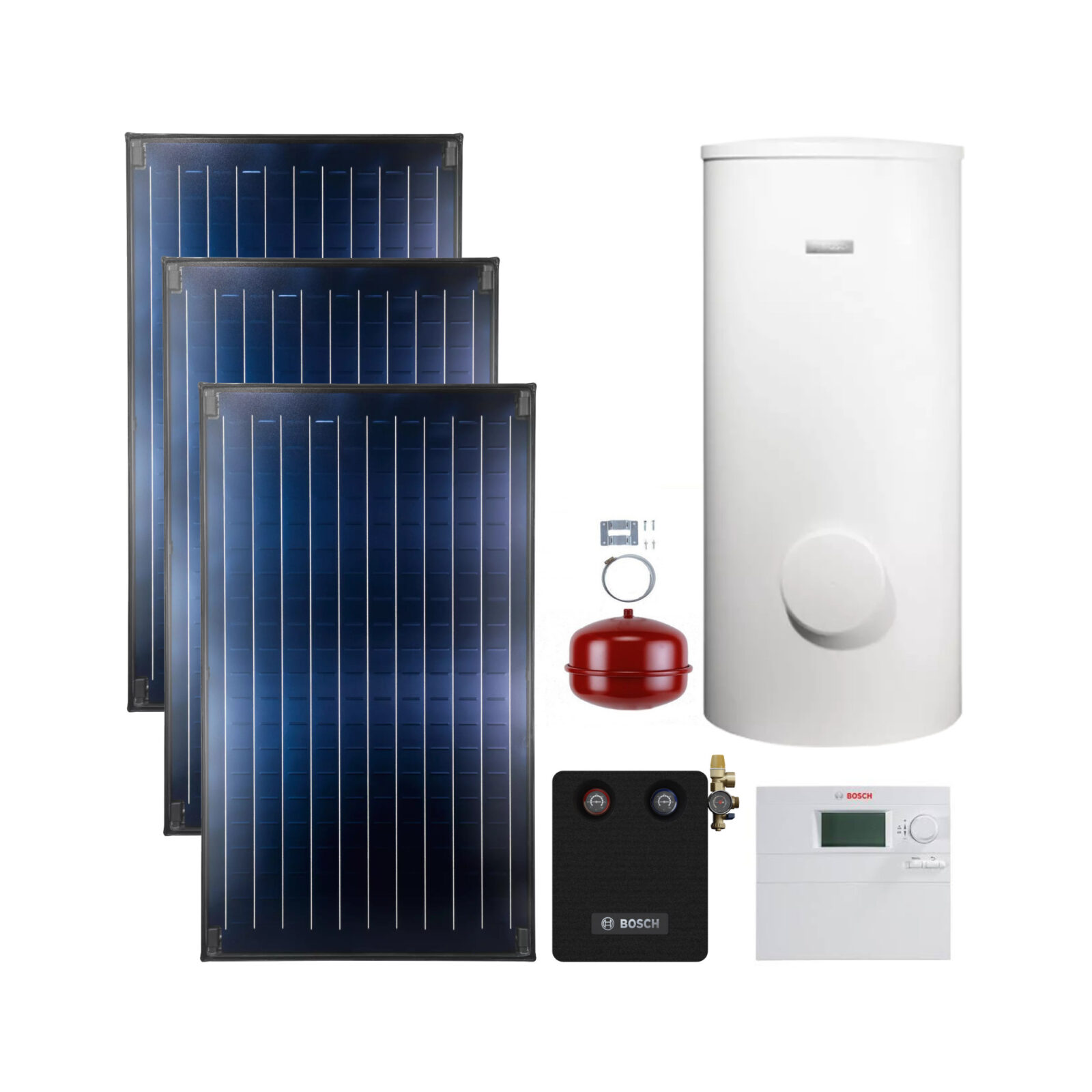 BOSCH Solarni paket FKC 3R AS500 - ravni krov - cover