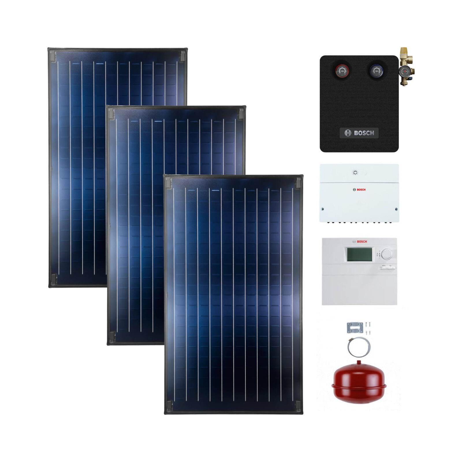 BOSCH Solarni paket FKC 3R - ravni krov - cover