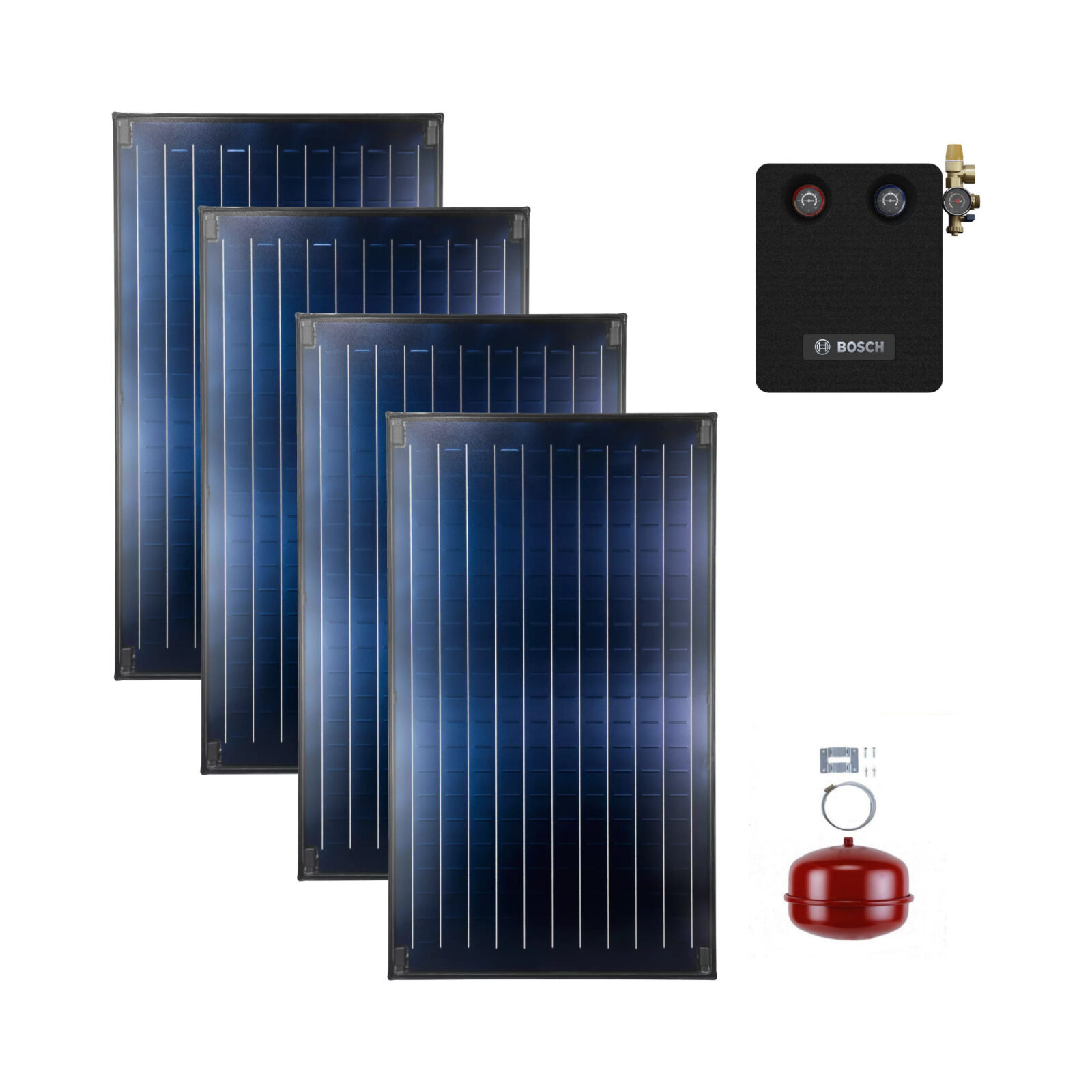 BOSCH Solarni paket FKC 4R - ravni krov light - cover