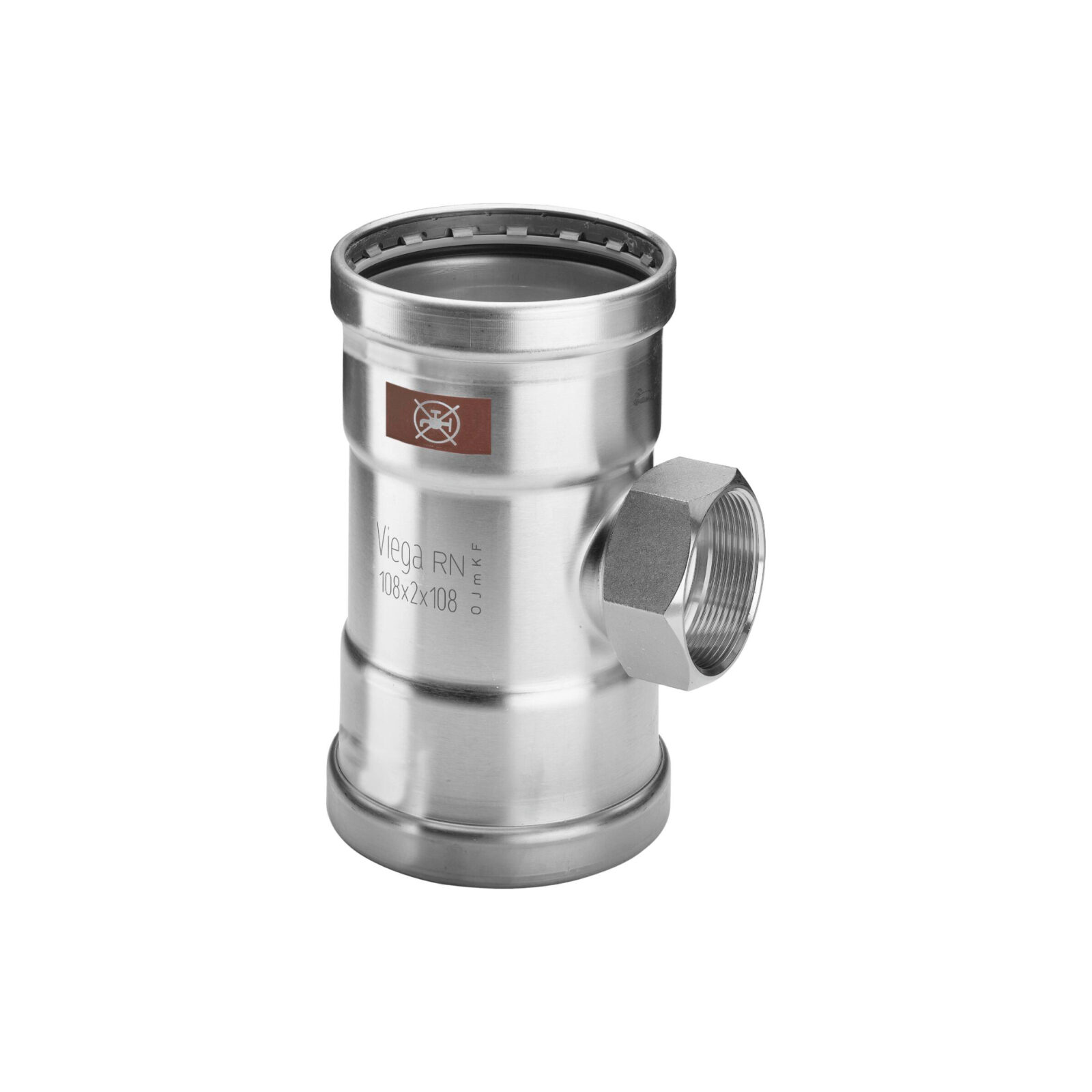 VIEGA TEMPONOX XL-T-komad sa SC-Contur UN 76,1x3/4x76,1 - cover