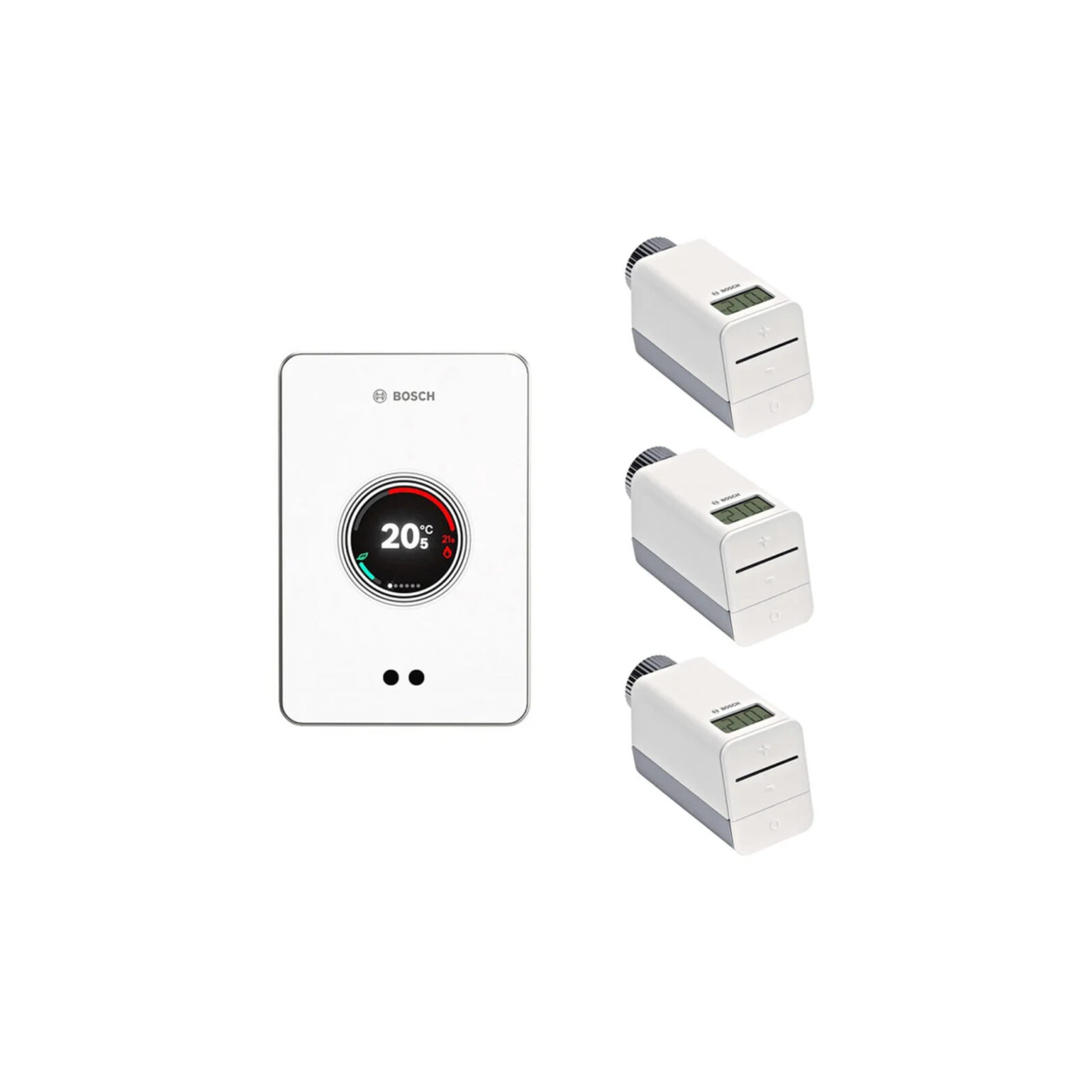 BOSCH Regulator Wi-fi EasyControl za 1 krug grijanja i PTV CT200 B Set bijeli - cover