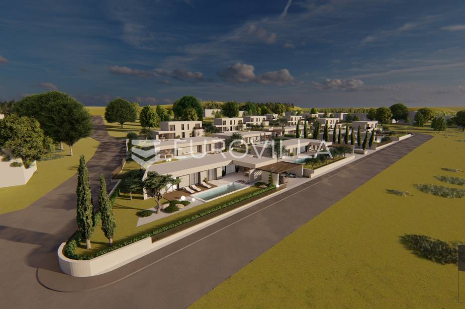 Istra, Kaštelir - Labinci, moderna urbana vila NKP 384 m2 na velikoj okućnici - cover