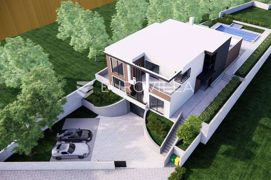 Zagreb, Gračani, građevinsko zemljište 1218 m2 s projektom - investicija - cover