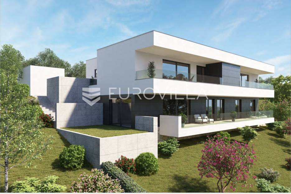 Zagreb, Gračani, peterosoban stan s vrtom NKP 157 m2, GM+VPM, NOVOGRADNJA - cover