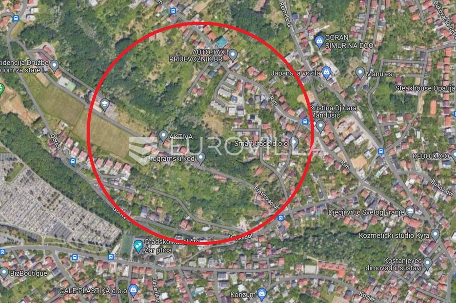 Zagreb, Maksimir, građevinsko zemljište 1300 m2 s kućom za rušenje - cover