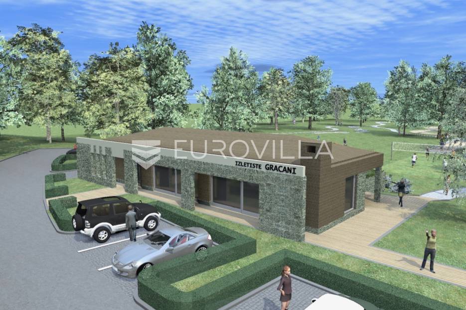 Zagreb, Gračani, zemljište 7532 m2 za restoran, sportsko-rekreacijski centar - cover