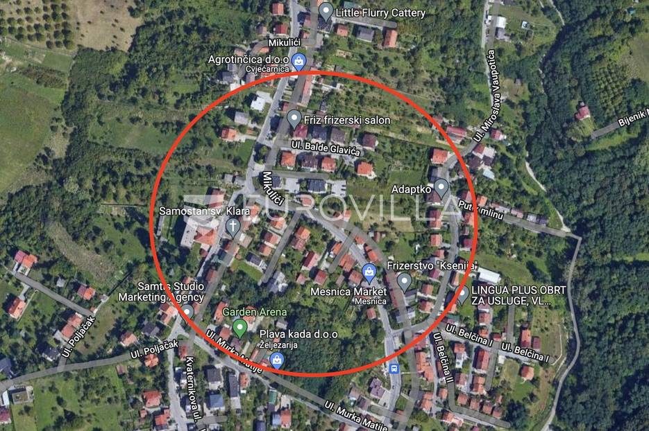 Zagreb, Mikulići, građevinsko zemljište NKP 490 m2 - cover