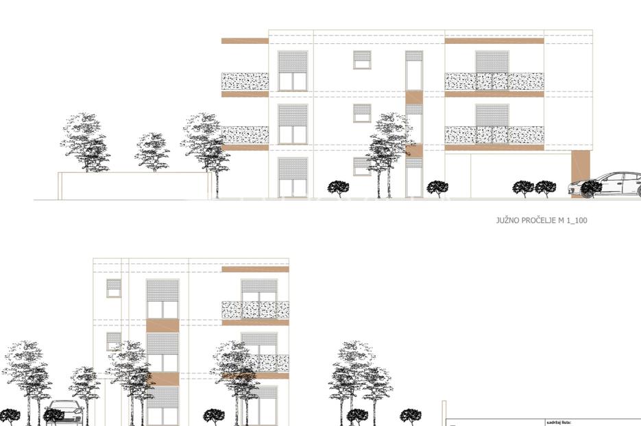 Medulin, dvosoban stan u izgradnji - 800 m od mora - cover