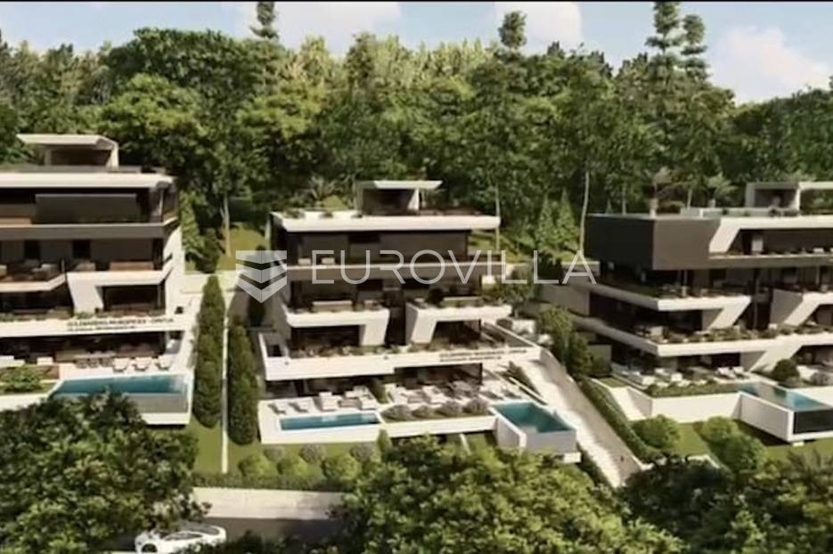 Opatija, četverosoban stan s pogledom na cijeli Kvarner, NKP 238,91 m2 - cover