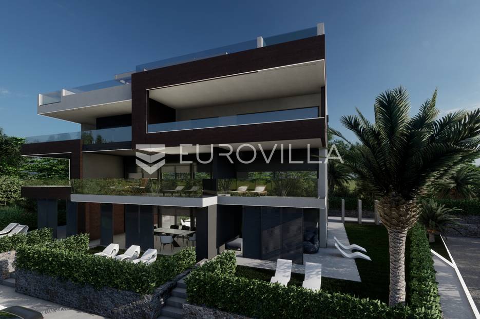 Zadar, Zaton, NOVOGRADNJA, luksuzan dvosoban stan  NKP 74,90 m2 - cover