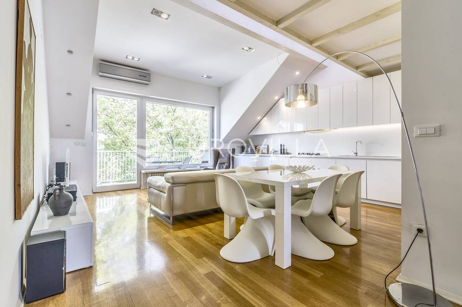 Zagreb, Fijanova, odličan trosoban dvoetažni stan NKP 123 m2 - cover