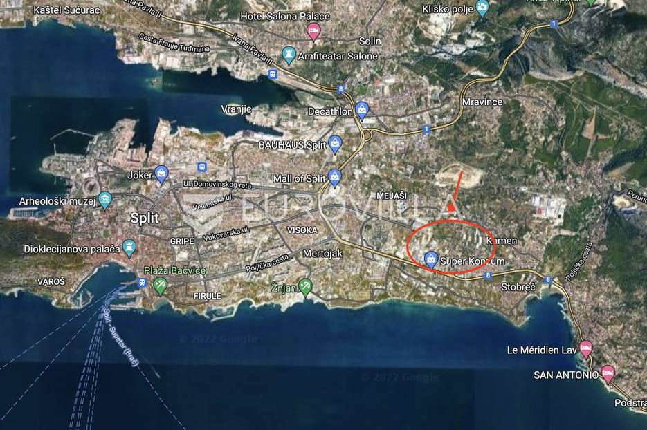 Split, građevinsko zemljište 1.110m2 - cover