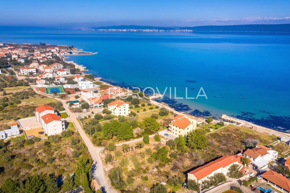 Zadar, Pašman, građevinsko zemljište 1312m2, drugi red do mora - cover