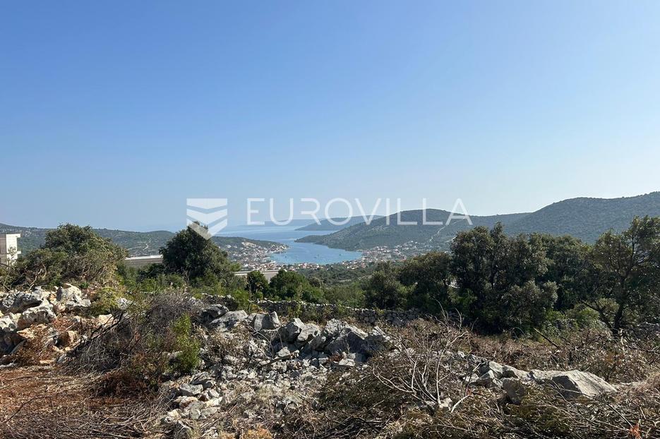 Vinišće, građevinsko zemljište, s pogledom na more - cover