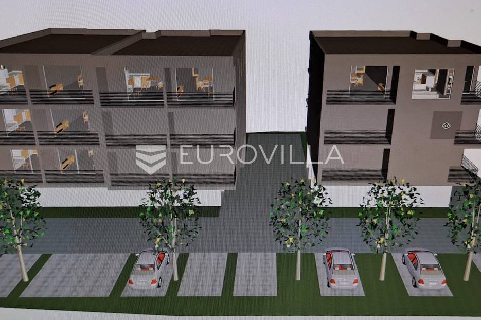 Makarska, novogradnja jednosoban stan s pogledom na more S6 - cover