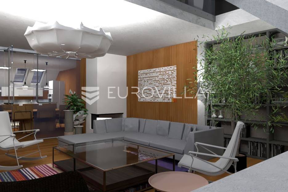 Zagreb, centar, luksuzan četverosoban stan na dvije etaže ROH BAU - cover