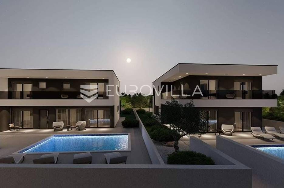 Istra, Svetvinčenat - 200 m2 moderne nove vile "B" s pogledom na more - cover