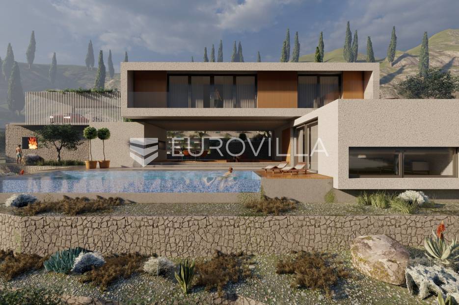 Otok Ugljan, Preko, prekrasna vila s pogledom na more - cover