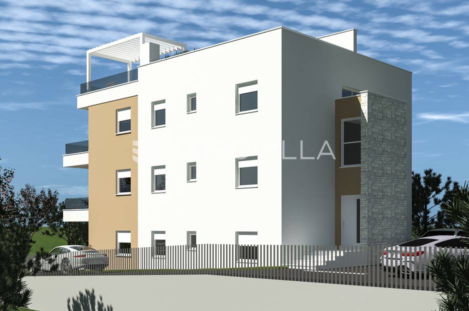 Pag, Mandre trosoban stan-apartman S3 na drugom katu (penthouse) NKP 71 m2 NOVOGRADNJA - cover