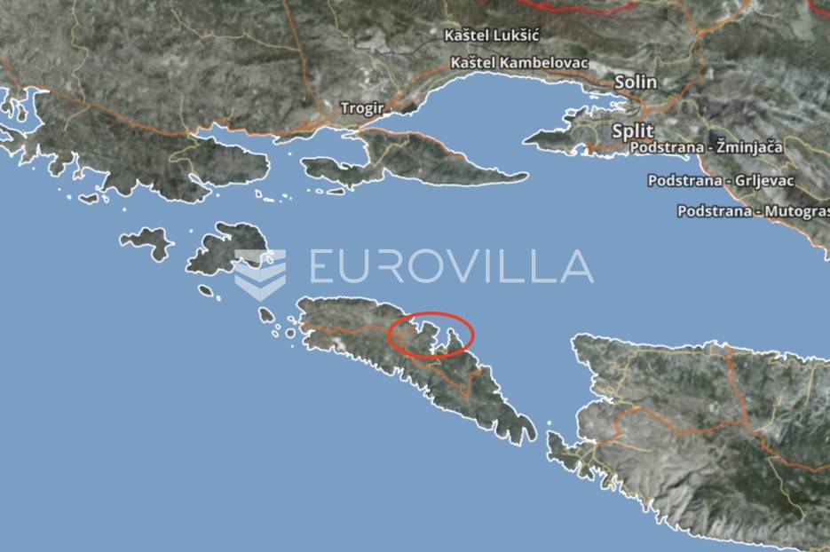 Šolta, Grohote,  građevno zemljište 2.569m2, blizina mora - cover