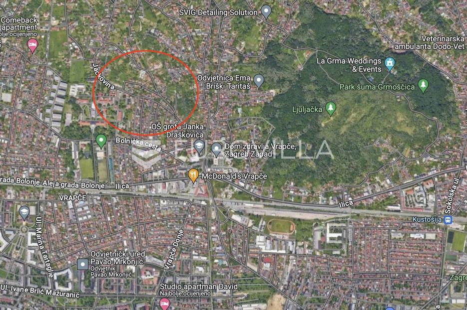 Zagreb, Vrapče građevinsko zemljište 358 m2 - cover