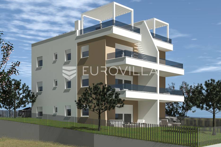 Pag, Mandre trosoban stan-apartman S1 na prvom katu NKP 56,55 m2 NOVOGRADNJA - cover